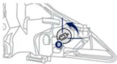 PEUGEOT 107 (2012) - Indicateurs de direction (PY 21 W ambre) - 1