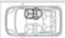 PEUGEOT 107 (2012) - Emplacement des sièges enfants attachés avec la ceinture de sécurité - 1