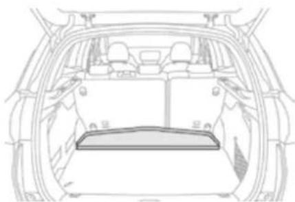 PEUGEOT 2008 (2015) - Cache-bagages - 1