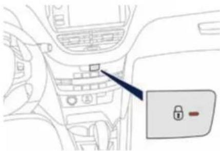 PEUGEOT 2008 (2015) - Verrouillage / déverrouillage de l'intérieur - 1