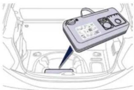 PEUGEOT 208 (2014) - Kit de dépannage provisoire de pneumatique - 1