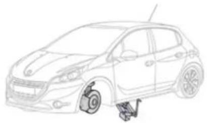 PEUGEOT 208 (2014) - Montage de la rou - 1