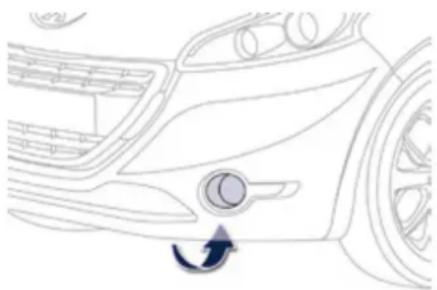 PEUGEOT 208 (2014) - Changementdesfeux diurnes / de position (diodes électroluminescentes-LED) - 1