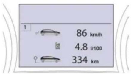 | Vehicle | Speed (km/h) | Distance (km) | | :--- | :--- | :--- | | Car 1 | 86 | 4.8 | | Car 2 | 4.8 | 334 |