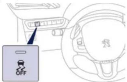 PEUGEOT 208 (2014) - Contrôle dynamique de stabilité (CDS) et antipatinage de roue (ASR) - 1