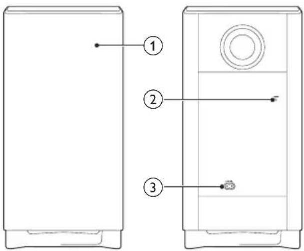 PHILIPS Fidelio E6 - Беспроводной сабвуфер - 1