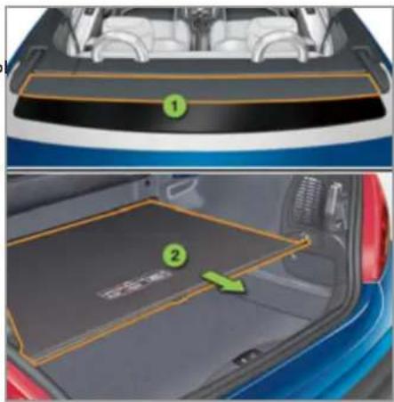 PEUGEOT 207 CC (2011) - Précautions à prendre avant toute manoeuvre du toit - 2