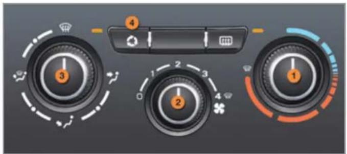 PEUGEOT 207 CC (2011) - CHAUFFAGE / VENTILATION - 2