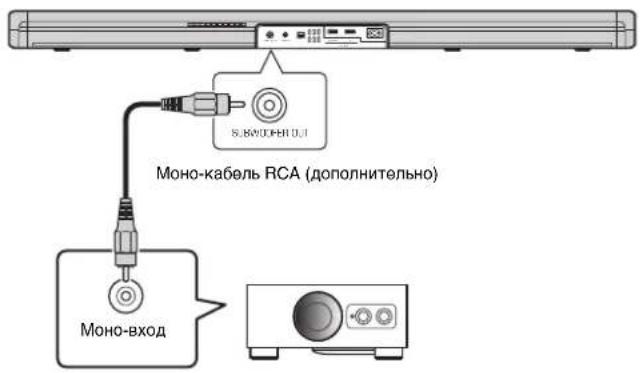 S.ВИОЧНОЛ Моно-кабель RCA (дополнительно) Моно-вход