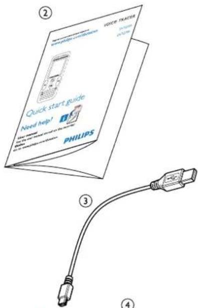 ② OFFICE TRADERS www.yipshop.com/1234088 2015/07/26 2015/07/26 Quick start guide Need help? PHILIPS ③ ④