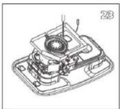 Technical line drawing of a mechanical device with no visible text or symbols