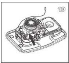 Technical line drawing of a mechanical device with no visible text or symbols