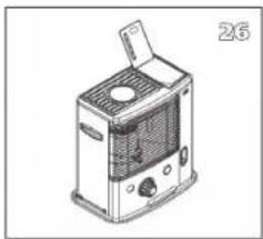 Line drawing of a portable electronic device with ventilation slots and a handle (no text or symbols)