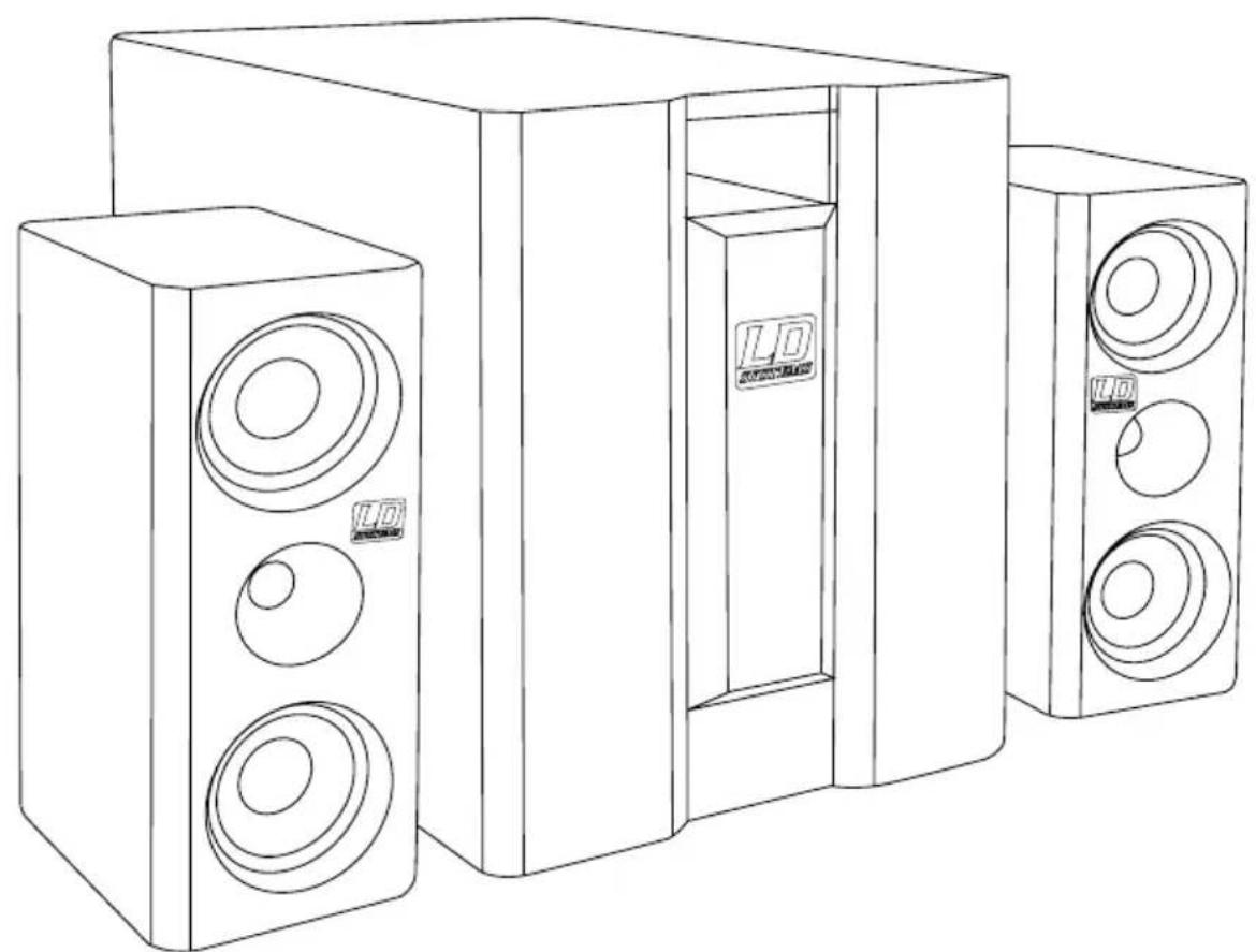 LD Systems Dave 8 XS - LD DAVE8XS - 1