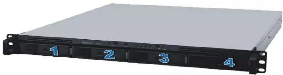 SYNOLOGY RackStation RS816 - Installation des disques - 7