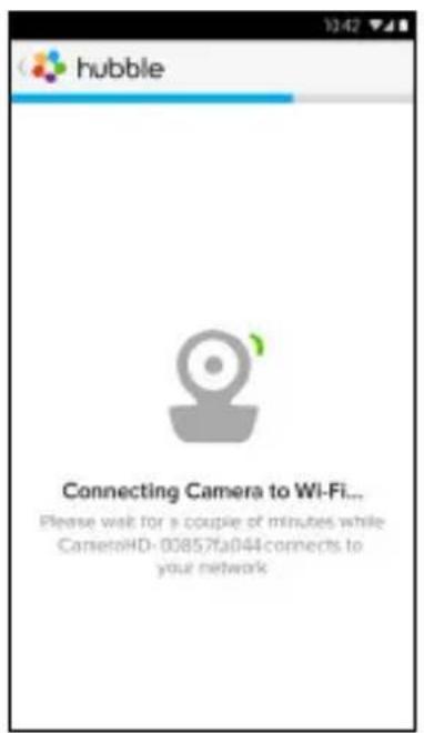 MOTOROLA MBP85CONNECT - Hinzufügen der Kamera zu Ihrem Konto - 5