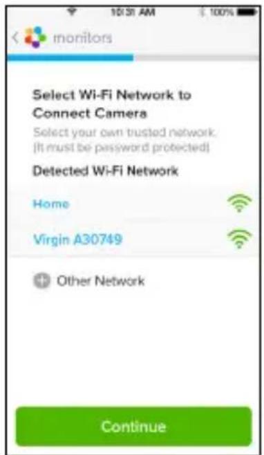 MOTOROLA MBP85CONNECT - Een Camera aan uw account toevoegen - 6