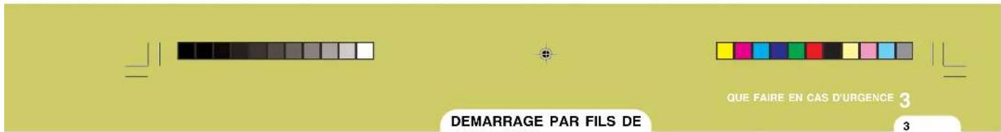 DEMARRAGE PAR FILS DE 3 QUE FAIRE EN CAS D'URGENCE 3 3