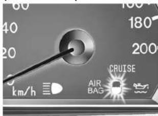60 40 20 180 200 km/h AIR BAG CRUISE