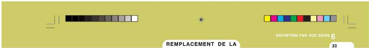 ENTRETEN PAR VOS SOINS 6 REMPLACEMENT DE LA 33