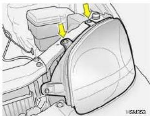 HYUNDAI Santa Fe (2005) - Phare et feu clignotant avant - 1
