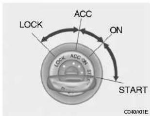 LOCK ACC ON S10 START C340/A01E