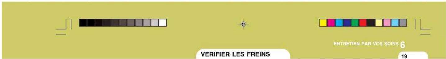VERIFIER LES FREINS ENTRETEN PAR VOS SOINS 6 19