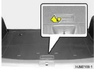 HYUNDAI Tucson (2009) - Utilisation du pneu de rechange - 1