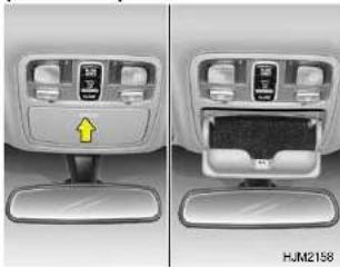 HYUNDAI Tucson (2009) - COMPARTIMENT A LUNETTES - 1