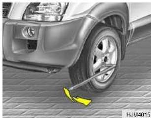 HYUNDAI Tucson (2009) - QUE FAIRE EN CAS D'URGENCE - 1