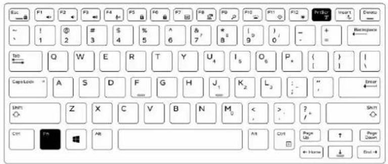 Esc F1 F2 F3 F4 F5 F6 F7 F8 F9 F10 F11 F12 F13 F14 Insert Devel ~ ! ① # $ % ^ & * | _ ) - + 1 2 3 4 5 6 7 8 9 0' = + Tab Q W E R T Y U4 I5 O6 P* { } | CapLock A S D F G H J1 K2 L3 : " Enter SMT Z X C V B N M0 < > ? Shift Ctrl Ph AR Alt Ctrl Page Up ↑ Page Down ← Home ↓ End →
