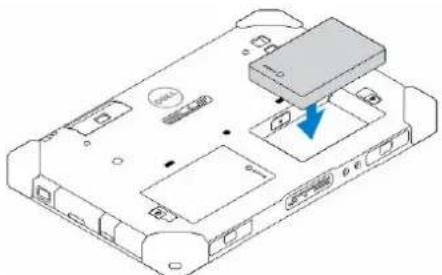 DELL Latitude 12 Rugged Tablet - Installing the SIM Card - 3
