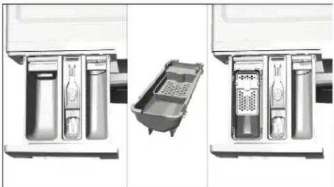 BEKO WMB 51221 C - Flüssigwaschmittelbehälter: - 1