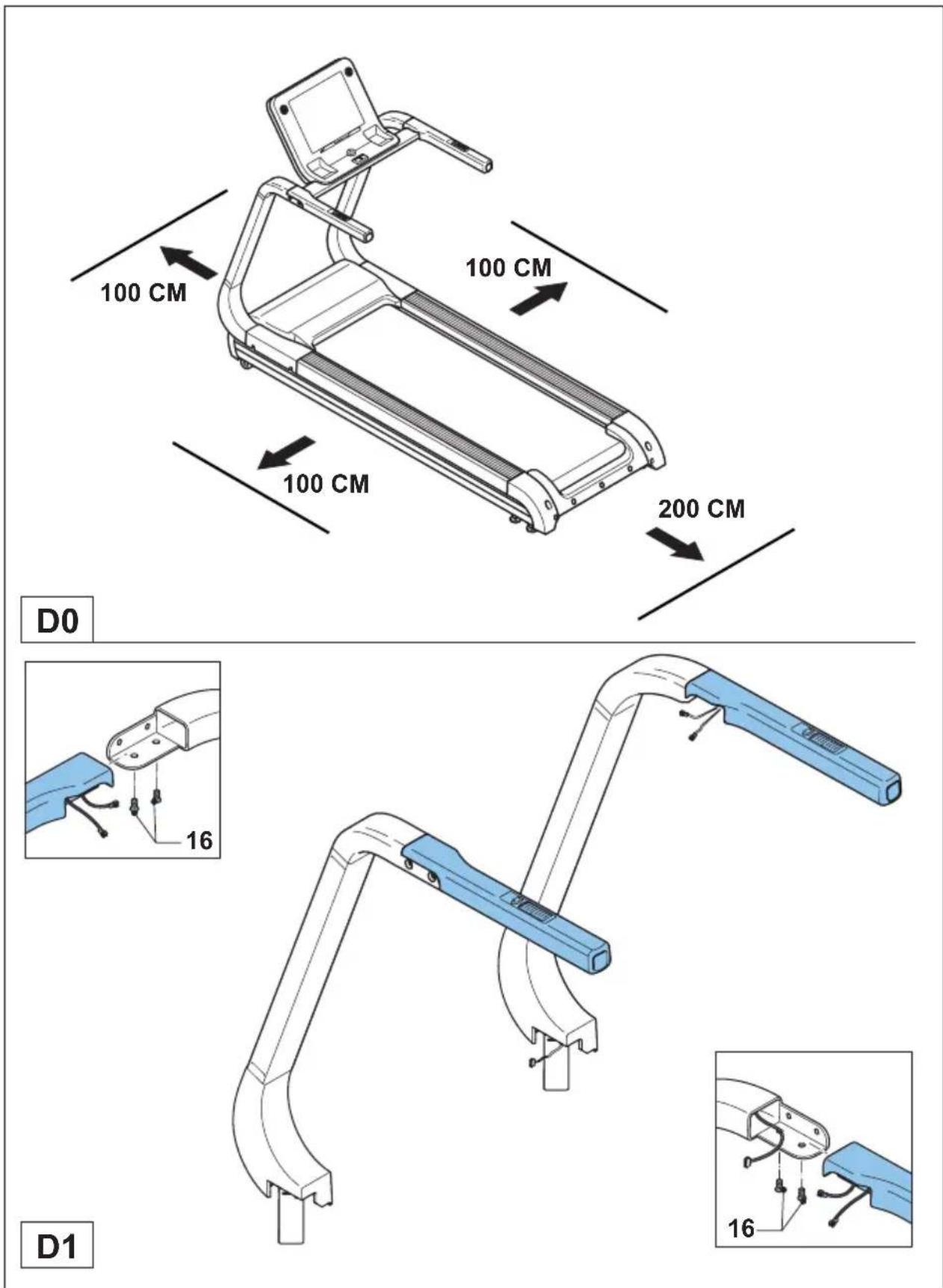 100 CM 100 CM 100 CM 200 CM D0 16 16 D1