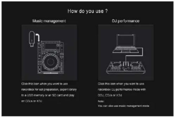 PIONEER DDJ-WEGO4-W - Sélectionnez la méthode d'utilisation - 1