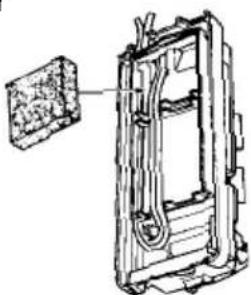 OPTEX VX-402REC - Upper Knockout Wiring Hole (b) Lower Knockout Wiring Hole - 2