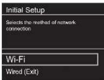 PIONEER XC-HM86D - Настройки соединения Wi-Fi - 1