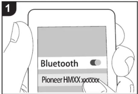 Bluetooth Pioneer HMXX xxxxxx