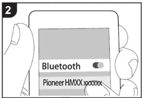 2 Bluetooth Pioneer HMXX xxxxxx