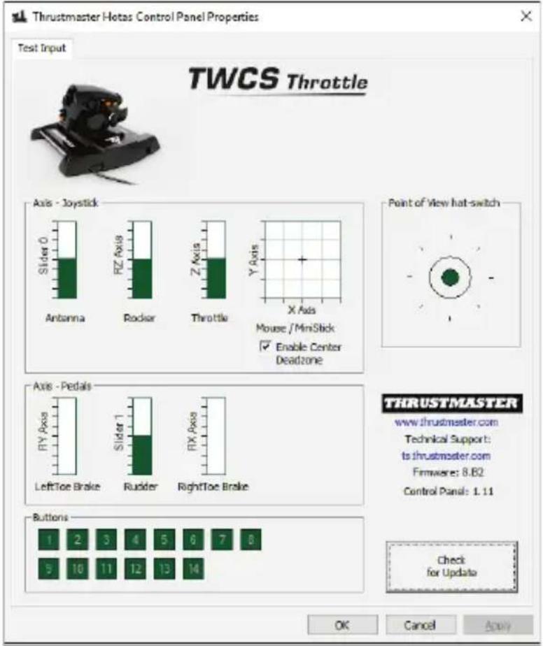 THRUSTMASTER TWCS Throttle - PC İÇİN KURULUM TALİMATLARI - 1