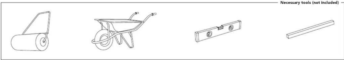 Necessary tools (not included)