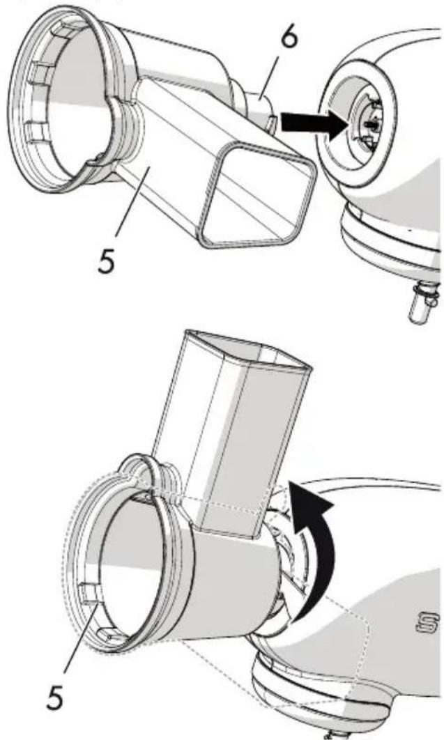 SMEG SMSG01 - Montagem na juntura da batedeira - 5