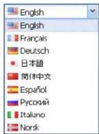 English English Français Deutsch 日本語 简体中文 Español Русский Italiano Norsk