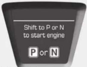 HYUNDAI Elantra GT (2016) - Remettre à la position stationnement (P) (boîte-pont automatique) - 2