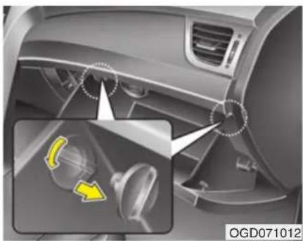 HYUNDAI Elantra GT (2016) - Inspection du filtre - 1