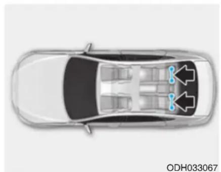 HYUNDAI Genesis (2016) - Ancrages et attaches inférieurs pour sièges pour enfant (LATCH) - 1