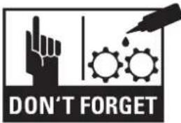 DON'T FORGET