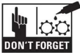 DON'T FORGET