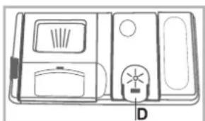 HOTPOINT LTF 11T123 EU - Caricare il brillantante - 1