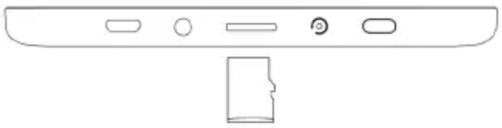POCKETBOOK Touch HD - INSÉRER UNE CARTE MICRO SD - 1